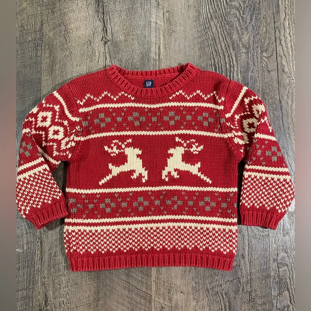 GAP Vintage Boys Holiday Sweater